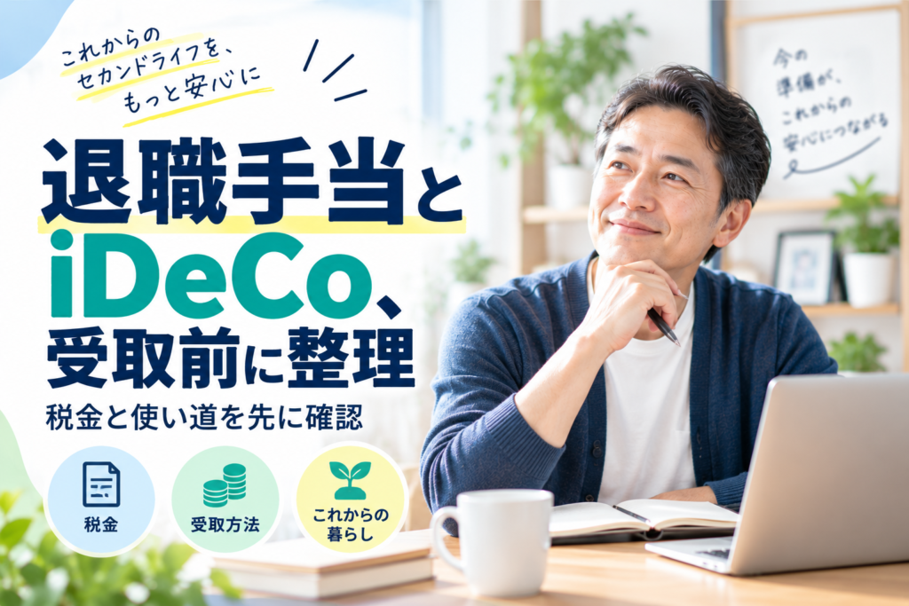 公務員の退職手当とiDeCo｜受取前に整理したい税金と資金計画